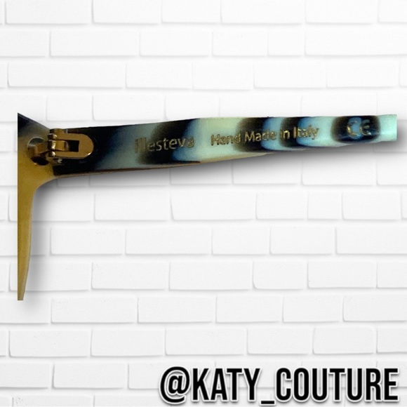 ILLESTEVA HUDSON C4 SUNGLASSES IN WHITE TORTOISE W/GREEN MIRROR LENSE, OS, NWOT. - Picture 2 of 7